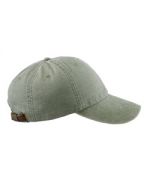 Adams Adult Unisex 6 Panel Low Profile Unstructured 100% Garment Washed Cotton Optimum Pigment Dyed Dad Cap